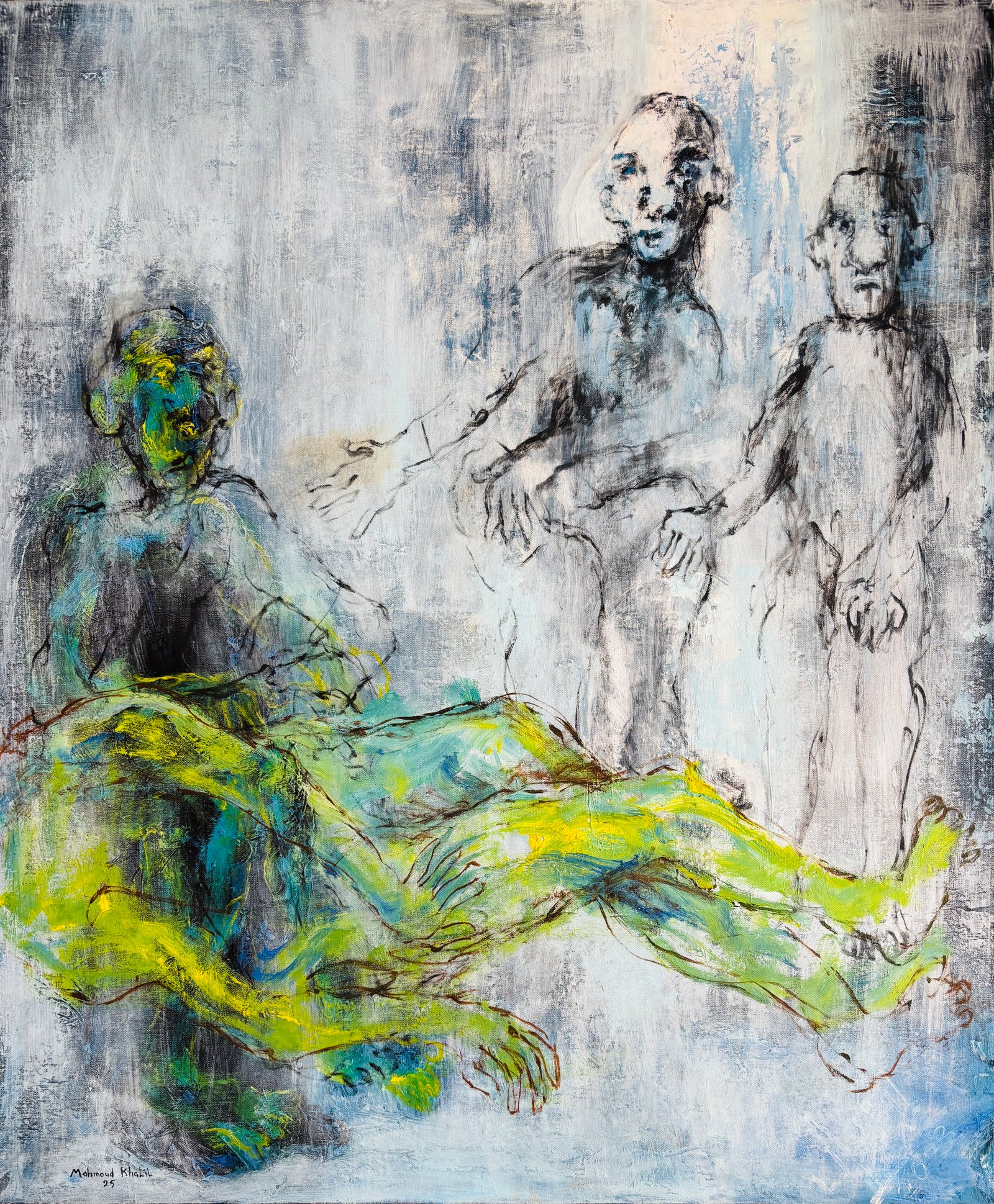 Observing a Man Turning into a Shadow - Main View