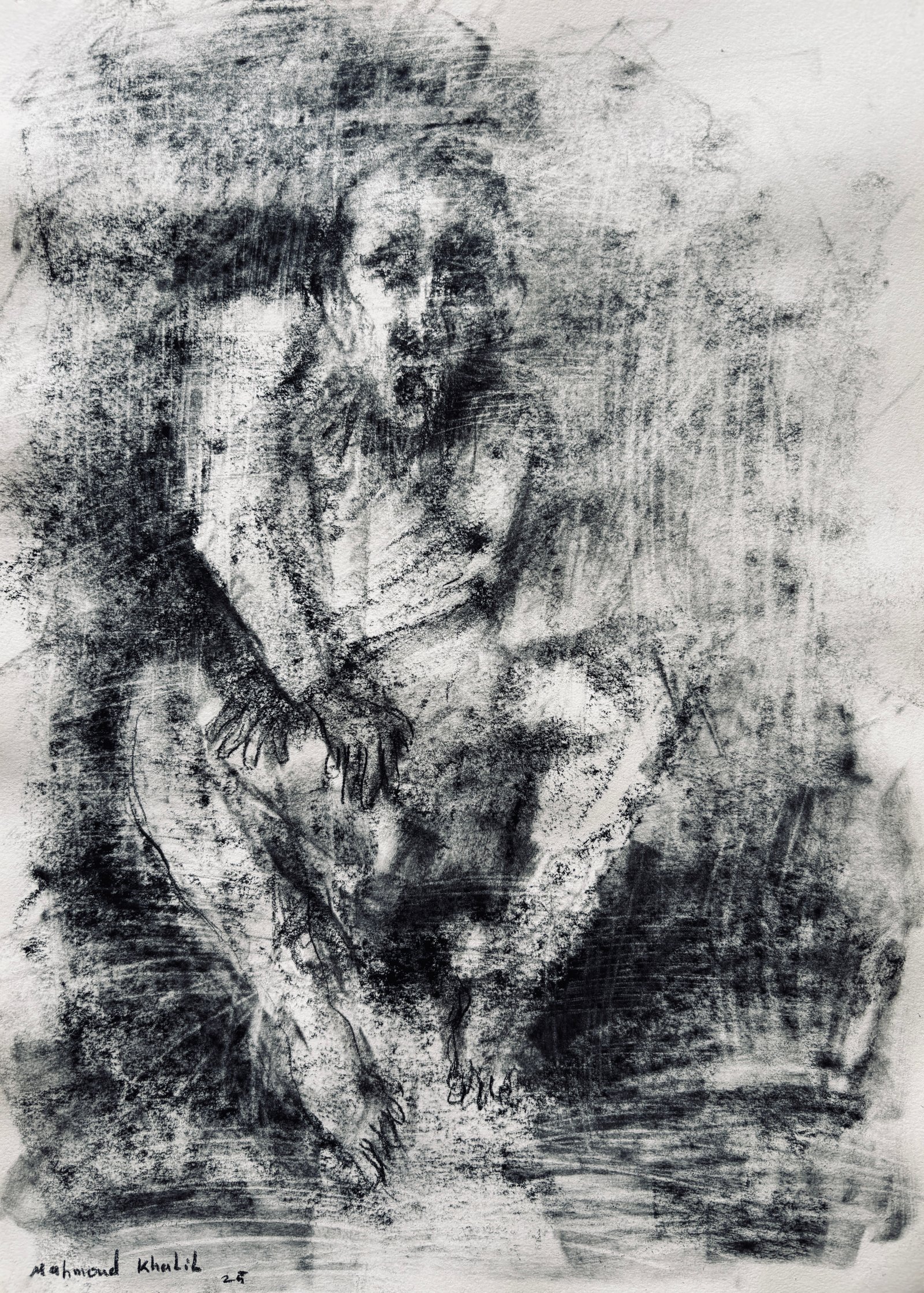 Sitting on a Dark Edge - Main View