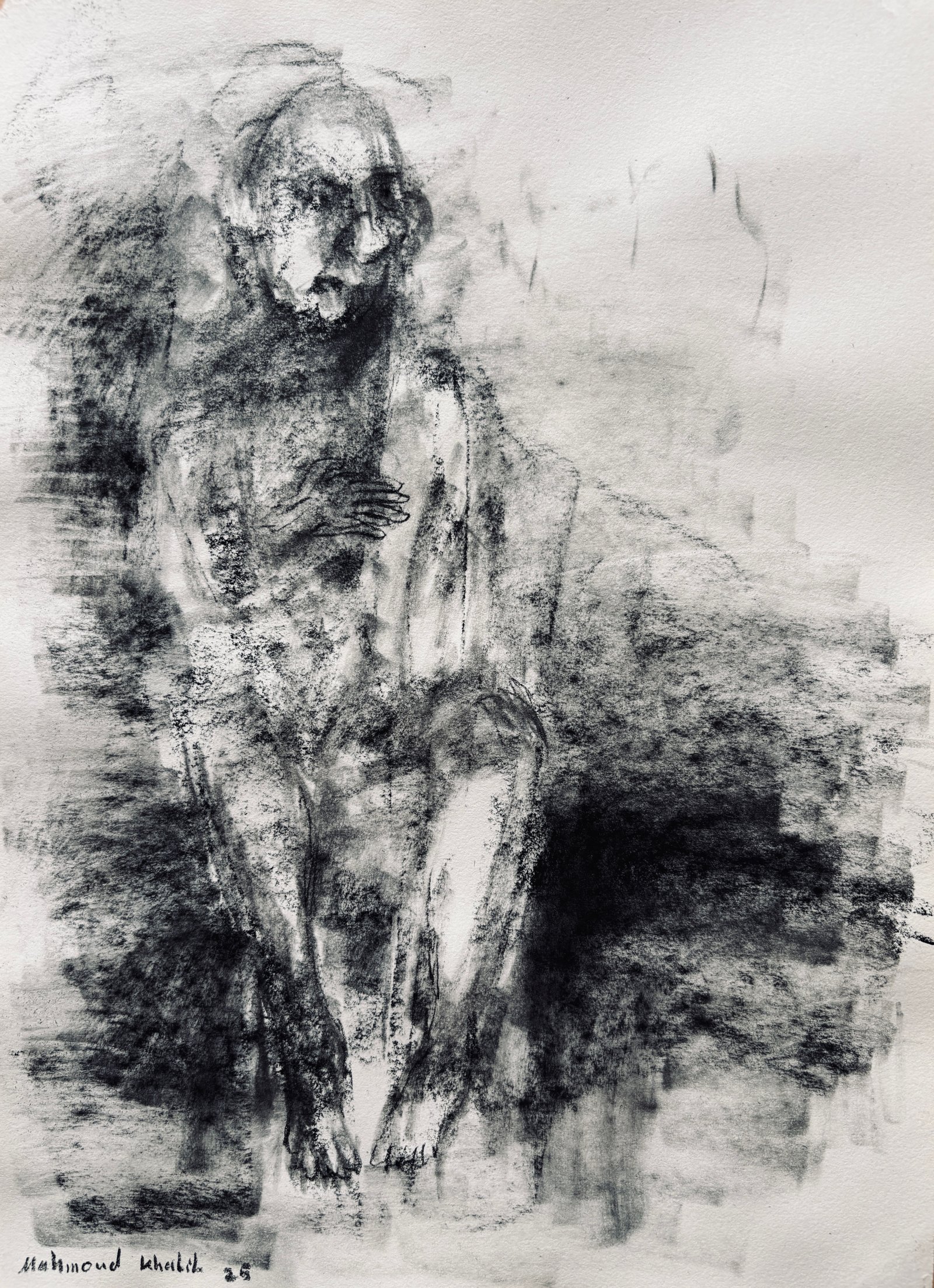 Sitting on a Dark Edge - Main View