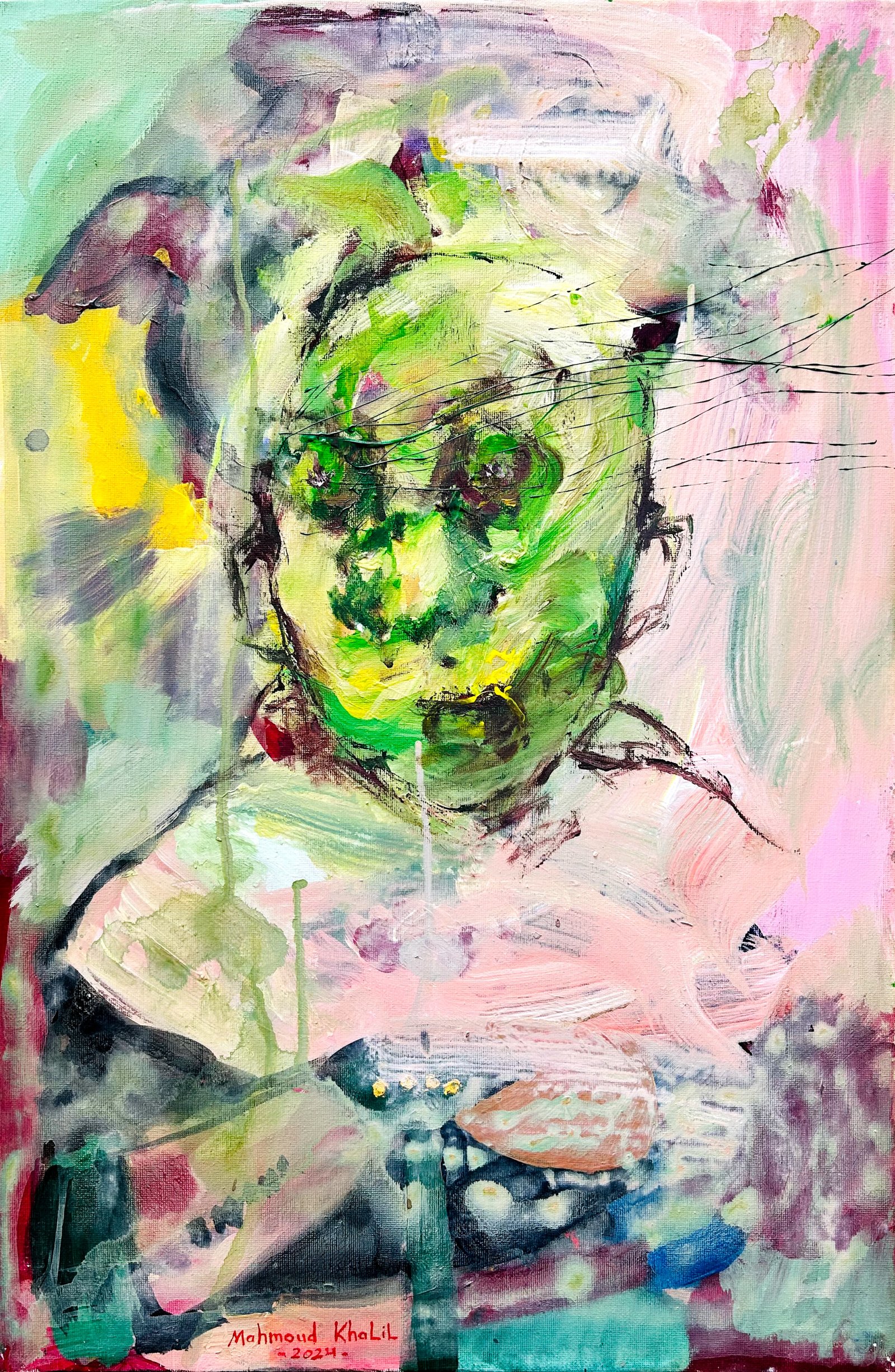 A man with green skin - Main View